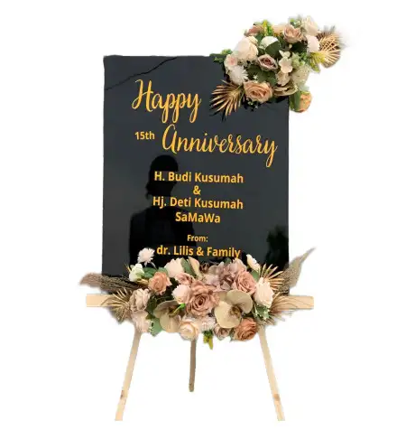 Papan Bunga Akrilik Ulak Banding
